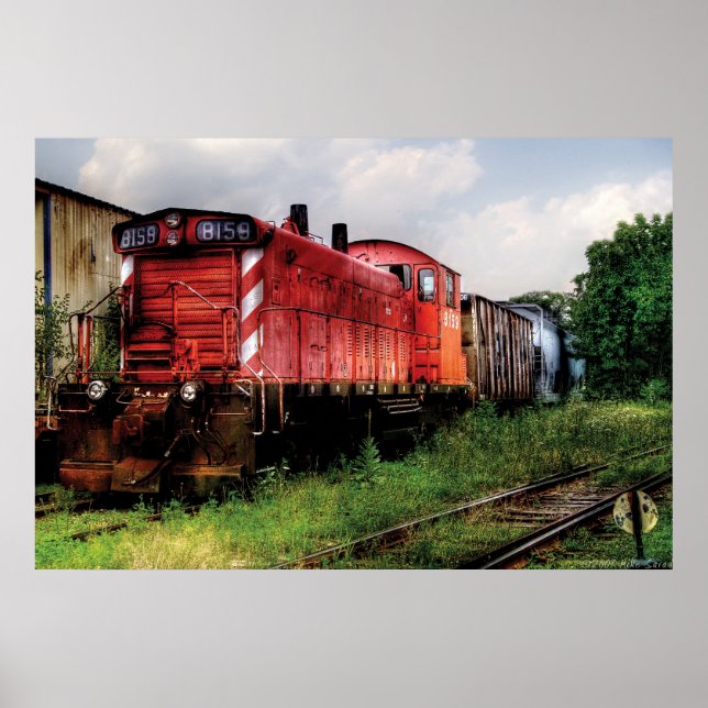 Póster 8159 - Flemington, NJ - Tren 8159 (Frente)