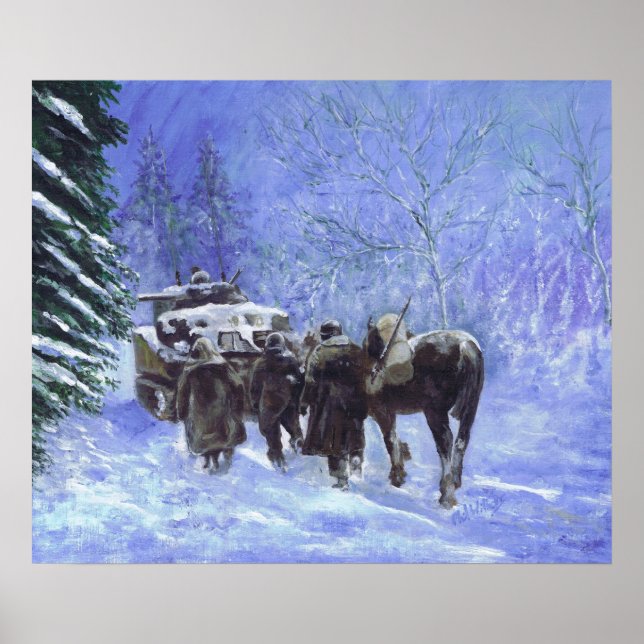 Póster 82.º adelanto de la División Aérea (Frente)