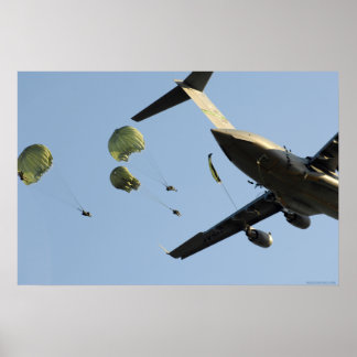 Póster 82.º salto aéreo del Poster C-17