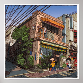 Póster 84:Barber Harutan/Kichijoji