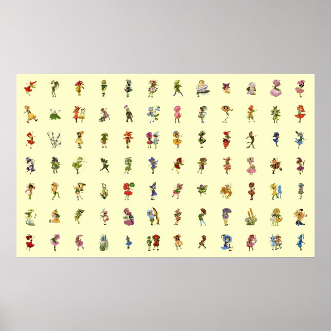 Póster 84 Hijos Flores (Frente)