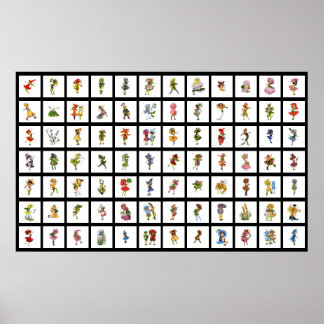 Póster 84 Hijos Flores