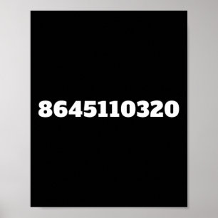 Póster 8645110320 Eliminar Trump Noviembre