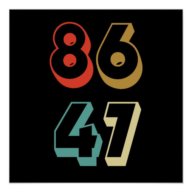 Póster 8647 Ant-Trump (Anverso)