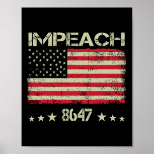 Póster 8647 Anti Trump 86 47 Impugnar a Trump Impugnar 47