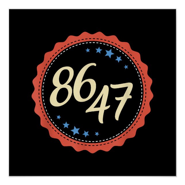 Póster 86 47 Anti Trump Gracioso (Anverso)