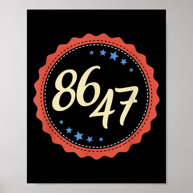 Póster 86 47 Anti Trump Gracioso (Frente)