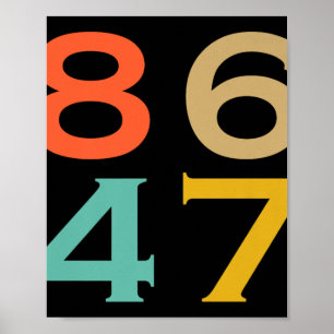 Póster 86 47 Impedimento contra Trump a Trump 2024