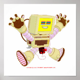 Póster 8 Bit Buzz v1.0 Poster