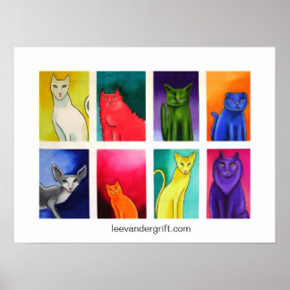 Póster 8PackOPussy, leevandergrift.com