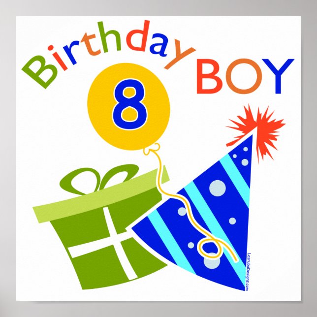 Póster 8th Birthday - Birthday Boy (Frente)