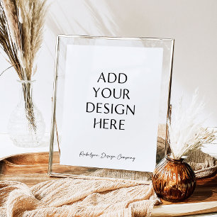Póster 8x10" Custom Sign Printing, Upload Your Own Design