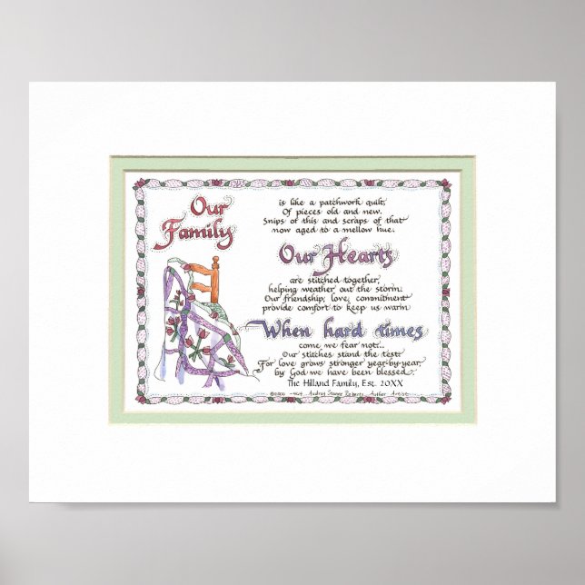 Póster 8x10 M464 - Cuchillo de nuestra familia (Frente)