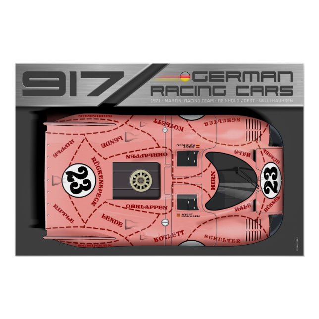 Póster 917 No.23 Pink Pig (Anverso)