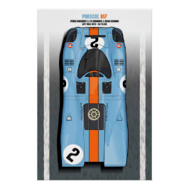 Póster 917 Rodriguez - Kinnunen Daytona 1970