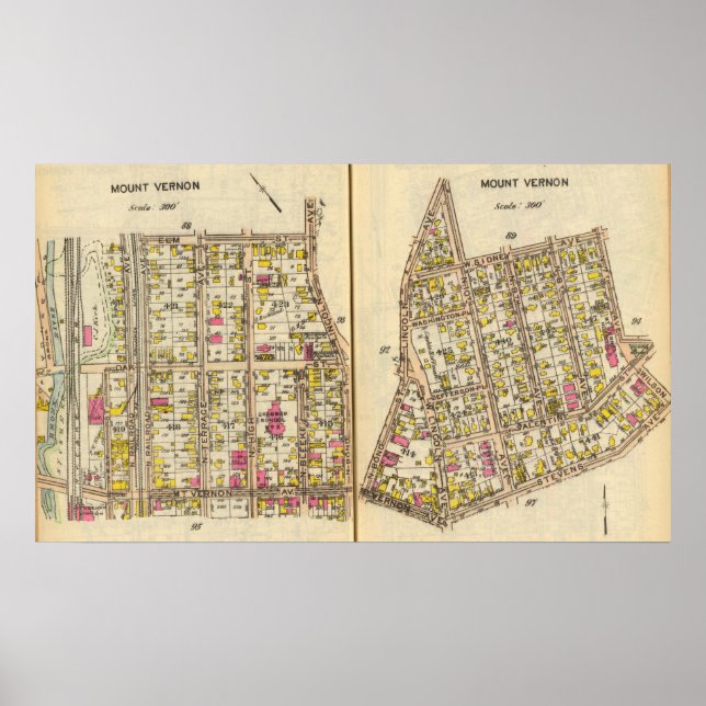 Póster 9293 Mt Vernon (Frente)