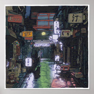Póster 95:Shinjuku Golden Gai/Shinjuku