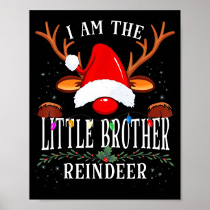 Póster 99 Soy El Pequeño Hermano Reno Navidad Fami