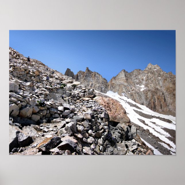 Póster 99 u 87 conmutación a Mt Whitney 2 (Frente)