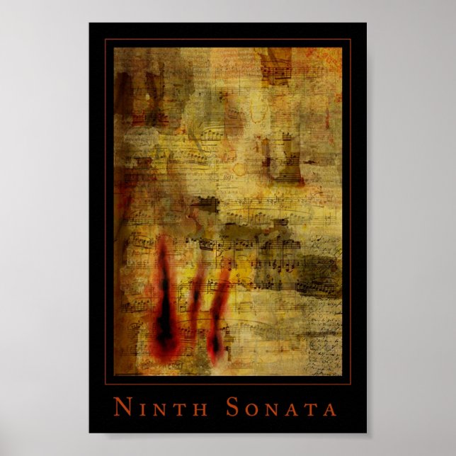 Póster 9.ª sonata (Frente)