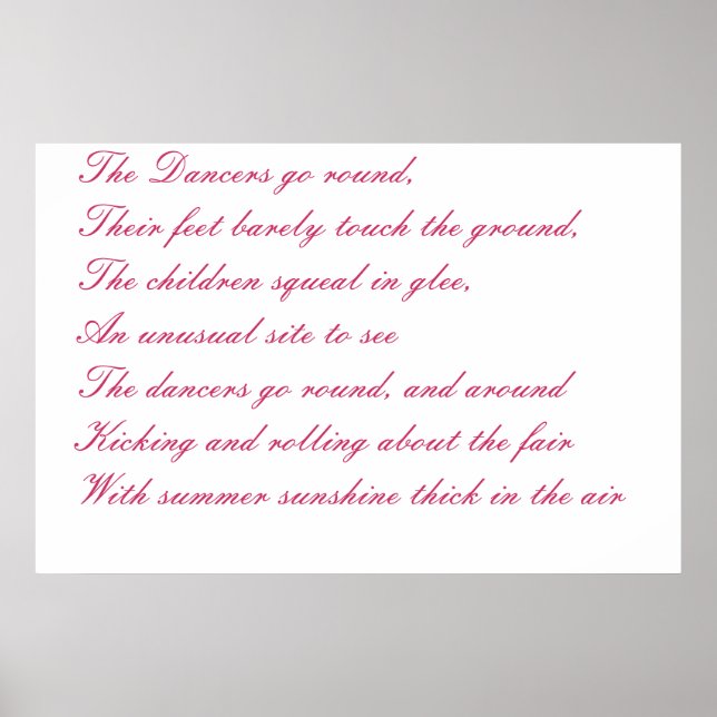 Póster 9.º danza (Frente)