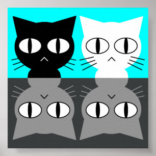 Póster 9.º gata