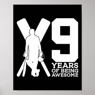 Póster 9 Años De Ser Un Crítico Impresionante 9º Cumpleañ
