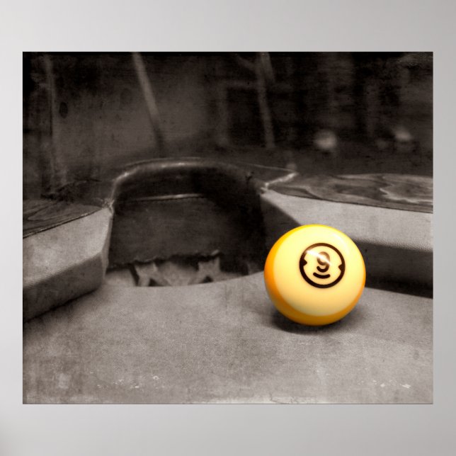 PÓSTER 9 BALL POCKET (Frente)