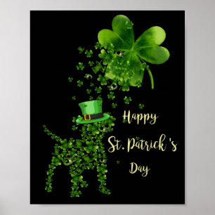 Póster 9 Camiseta de perro irlandés - Santo divertido ama