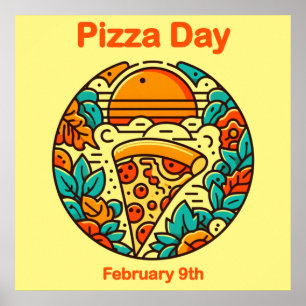 Póster 9 feb. - Día de la pizza