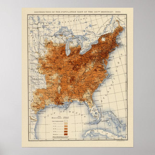 Póster 9 Population 1860 (Frente)
