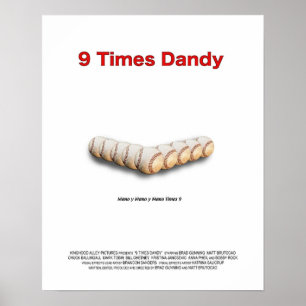 Póster 9 Times Dandy Poster