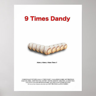 Póster 9 veces Dandy Poster final