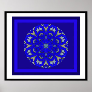 Póster A05 Knot celta Kaleidoscópico - Bendición irlandes