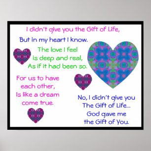 Póster A07c Regalo de Dios - Poster - Versión 3.Borde neg