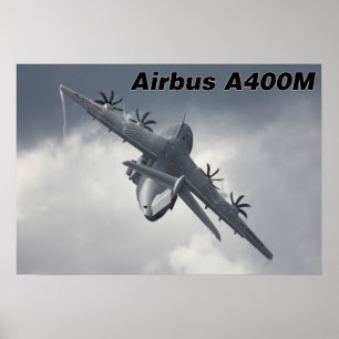Póster A400M en acción