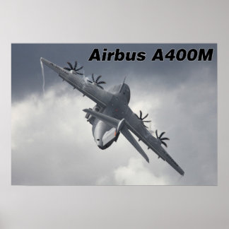 Póster A400M en acción