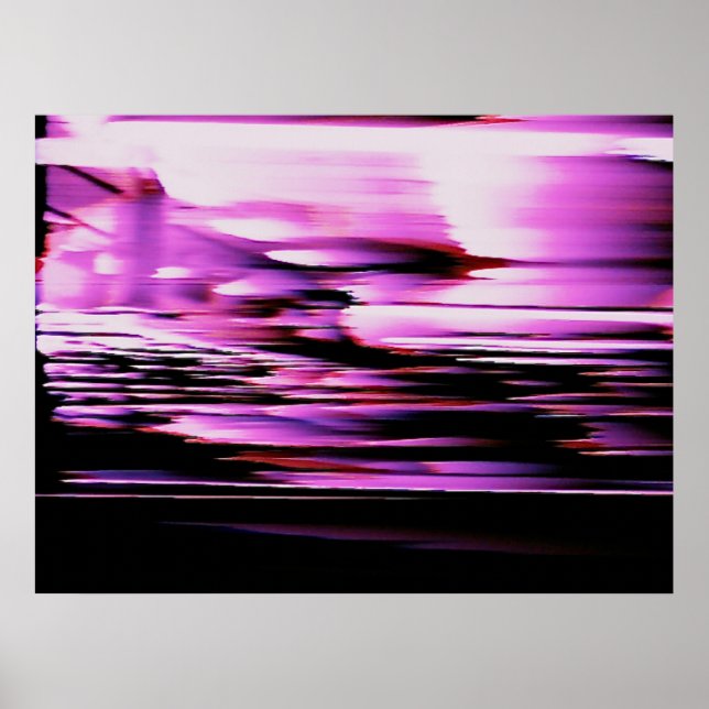 Póster A60 Glitch Photo No. 001 Print (Frente)