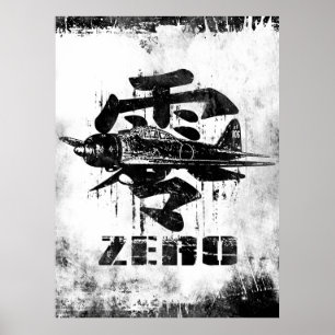 Póster A6M Zero