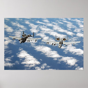 Póster A-10 rayo II