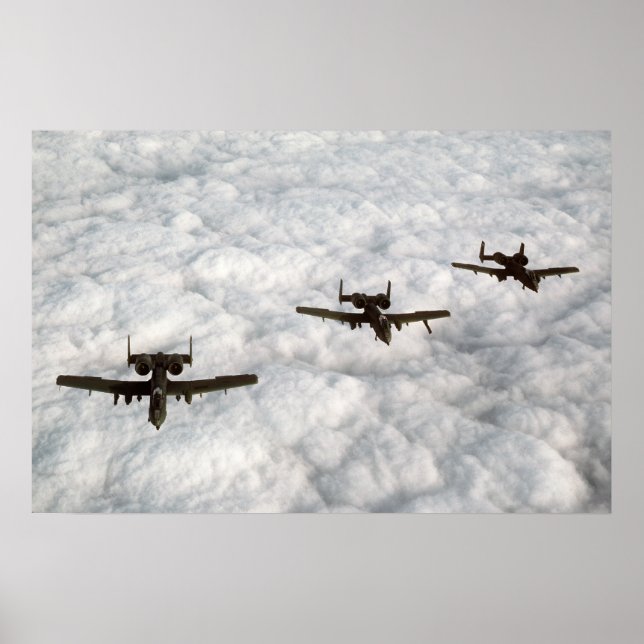 Póster A-10 rayo II (Frente)