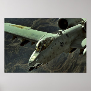 Póster A-10 rayo II
