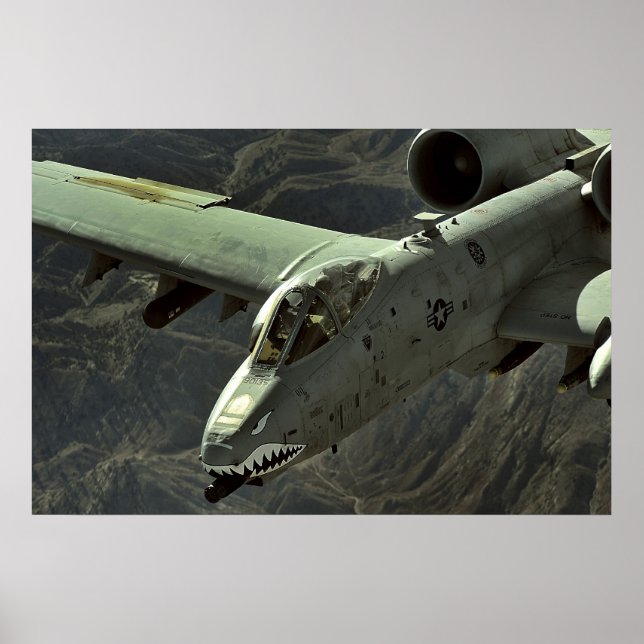 Póster A-10 rayo II (Frente)