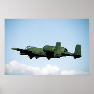 Póster A-10 rayo II