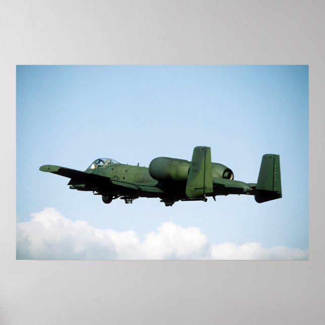 Póster A-10 rayo II (Frente)