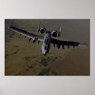 Póster A-10 Thunderbolt II