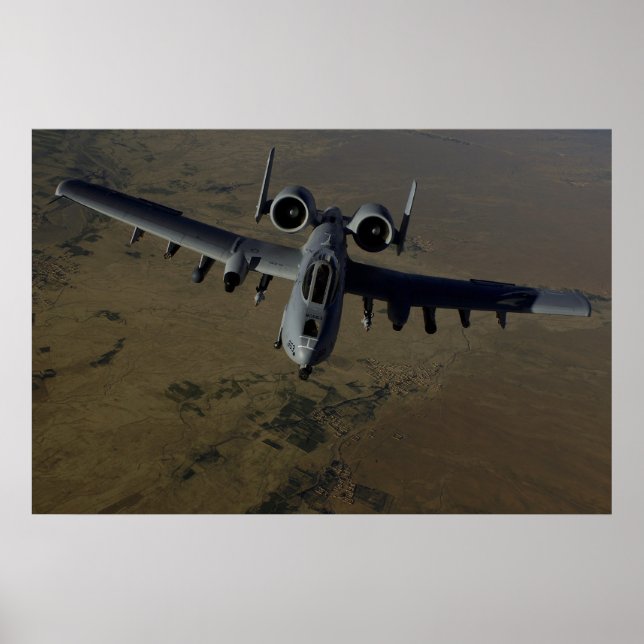 Póster A-10 Thunderbolt II (Frente)