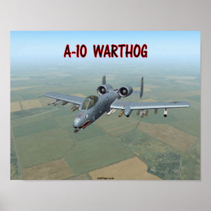 PÓSTER A-10 WARTHOG