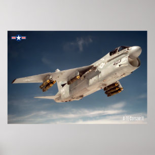 PÓSTER A-7E CORSAIR II