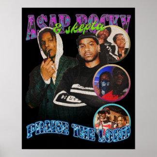 Póster A$AP Rocky, A$AP Rocky Elogia al Señor